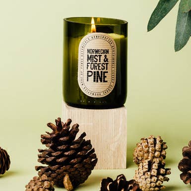Panda Botanicals: Norwegian Mist & Forest Pine: 8oz for wholesale by Scent.ily
