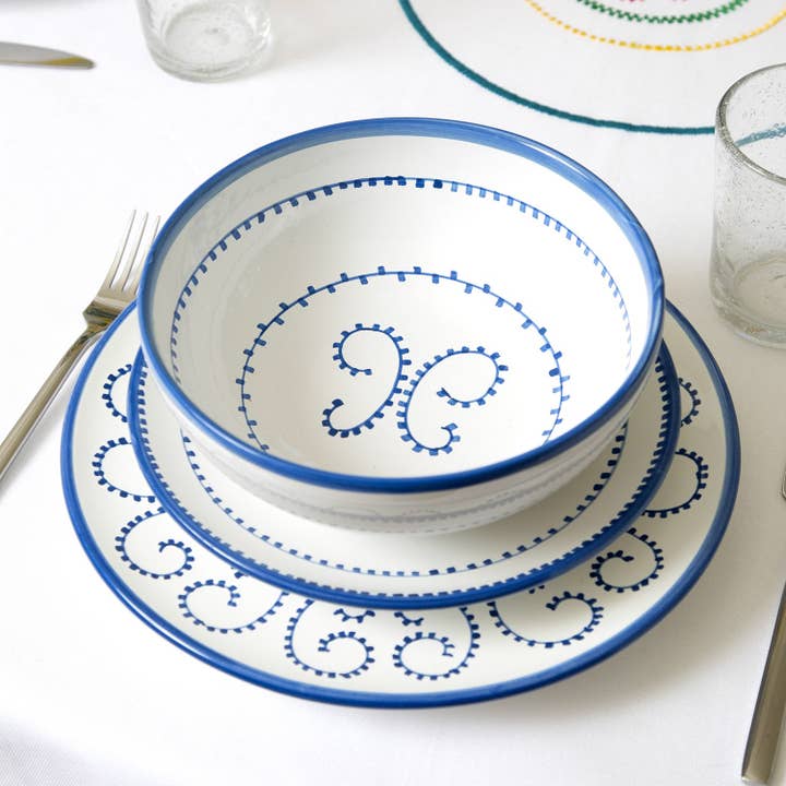 Cibelle - Wholesale Dinner Plate - LUMINARIA SOUP PLATE6