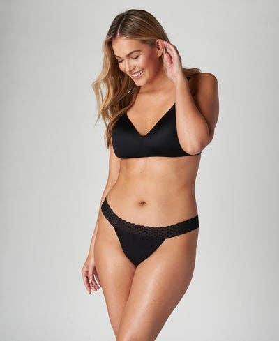 Thong - 1 Tampon - Black for wholesale on Faire8