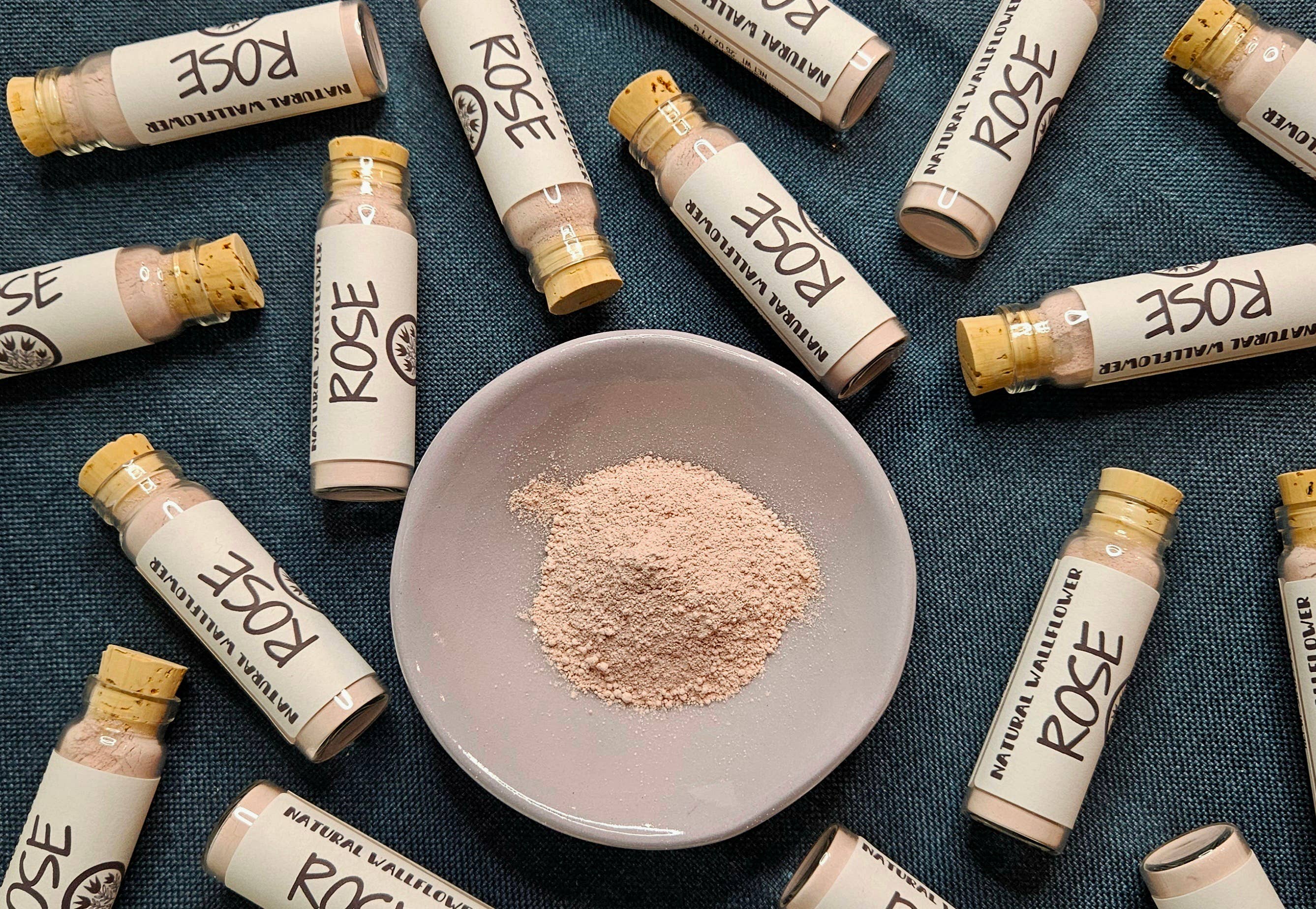 Natural Wallflower - Wholesale Skincare Face Mask - Rose Clay Mask