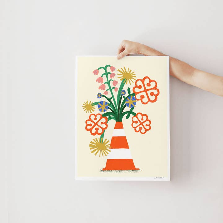 Studio Toute - Wholesale Art Print - Affiche - Bouquet de Montréal2