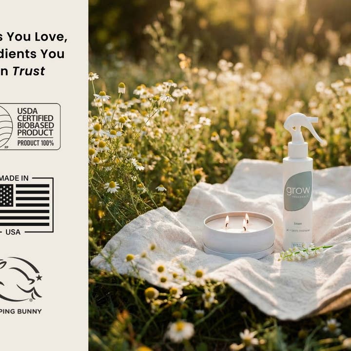 Grow Fragrance - Wholesale Room & Linen Spray - Linen Air + Fabric Spray4