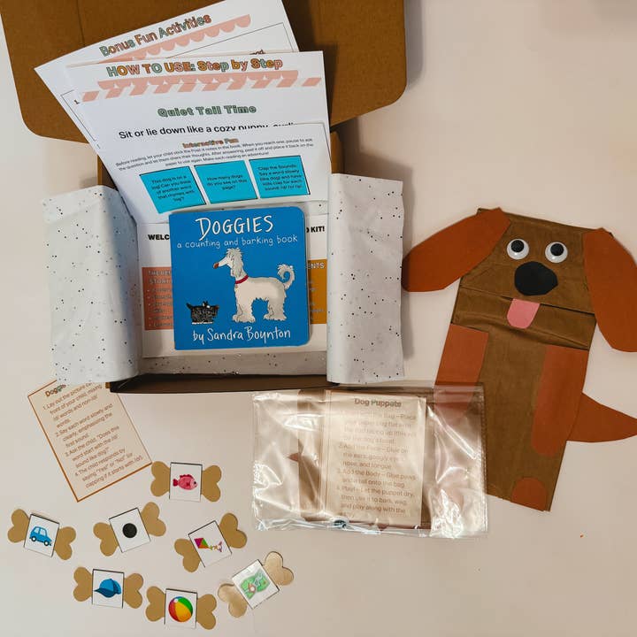 Caja de Mini Historias de Perritos para Niños Pequeños | Edades 2-4 | Divertidas Actividades de Cachorros para venta al por mayor de Story Boxes