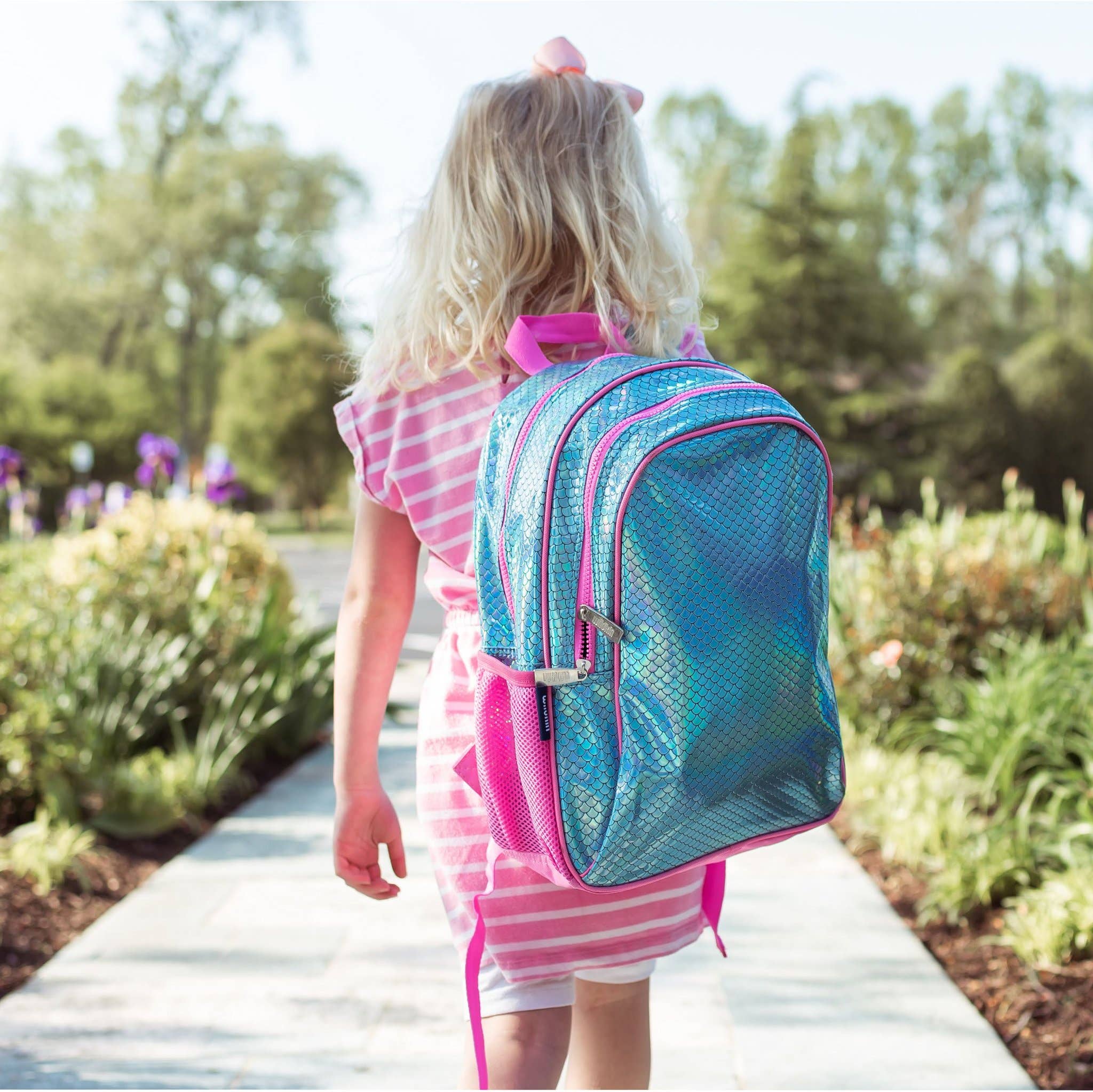 Wildkin - Wholesale Backpack - Kids - Mermaid Scales Backpack - 15 Inch1