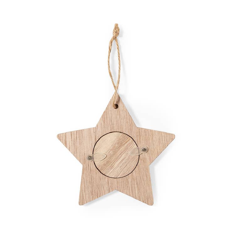 STAR WAY, S.L. - Wholesale Ornament - Wooden star Christmas ornament/Christmas1
