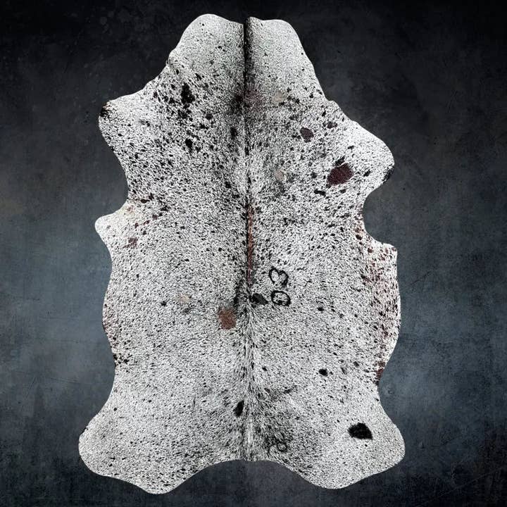 Large Speckled Cowhide Rug Size 4.9x 6 ft ---5268H for wholesale by Rodeo