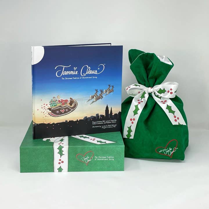 Jammie Claus - Book & Bag Set for wholesale by The Jammie Claus Company