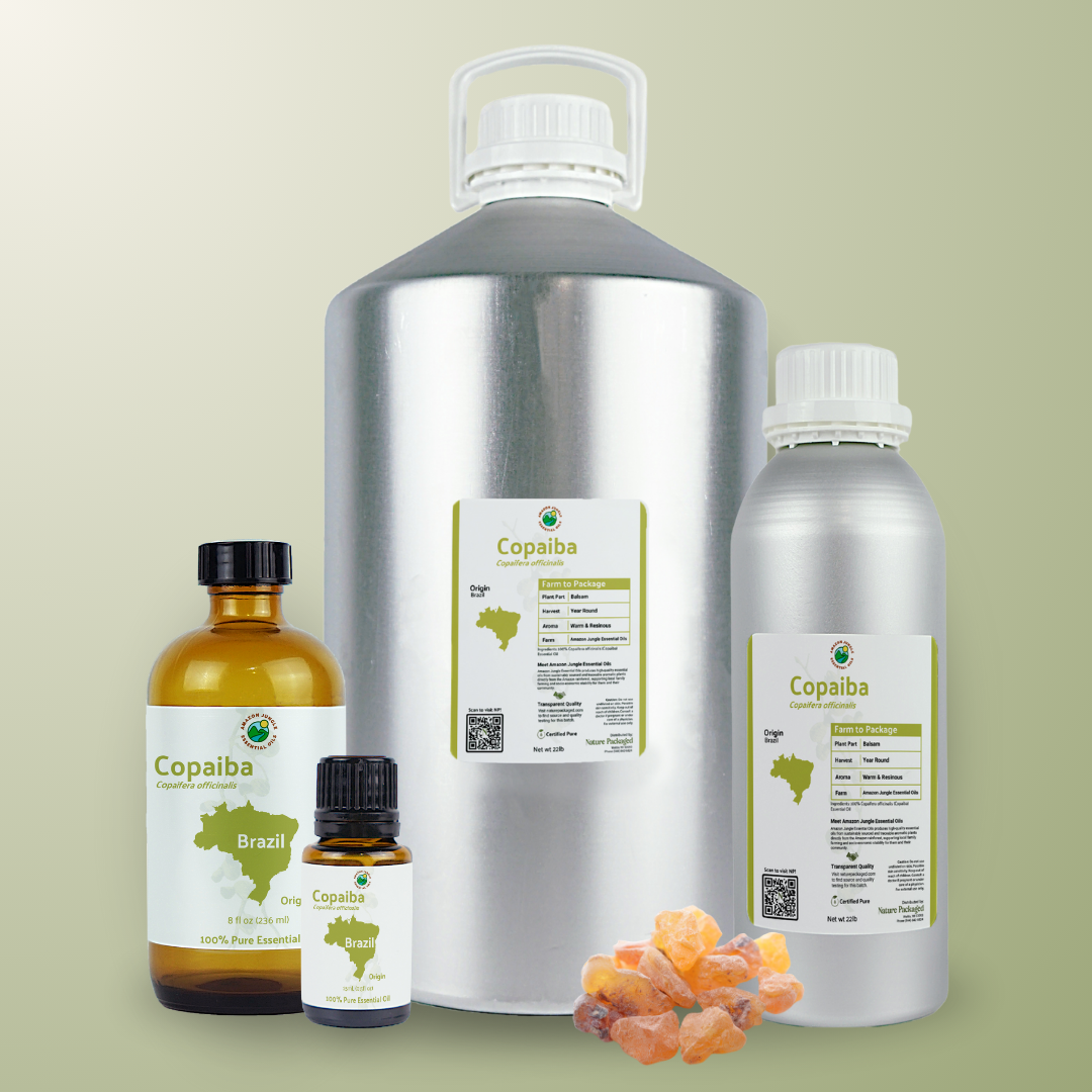 Nature Packaged - Wholesale Essential Oil - Copaiba Essential Oil - 100% Pure - Farm-Direct Sourcing4