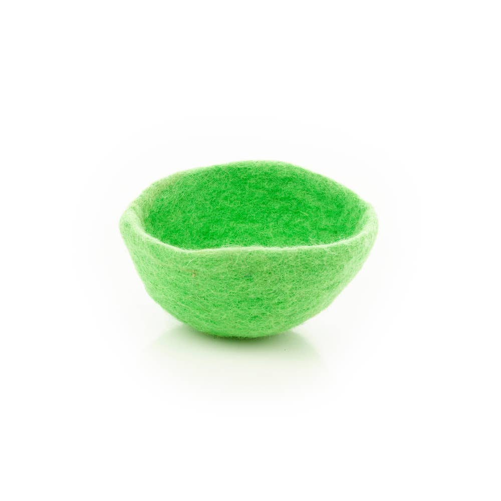 Felt So Good – wholesale Jewellery dish – Handmade Felt Neon Trinket Dish Home Decoration2