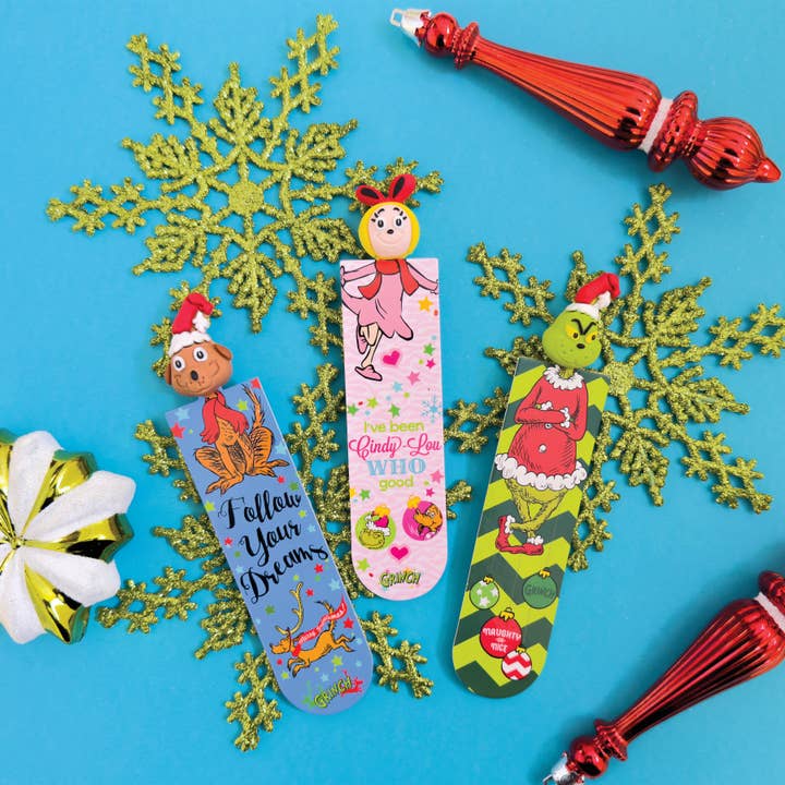 Geddes - Wholesale Bookmark - GRINCH 3D BOOKMARK 24/DSP
