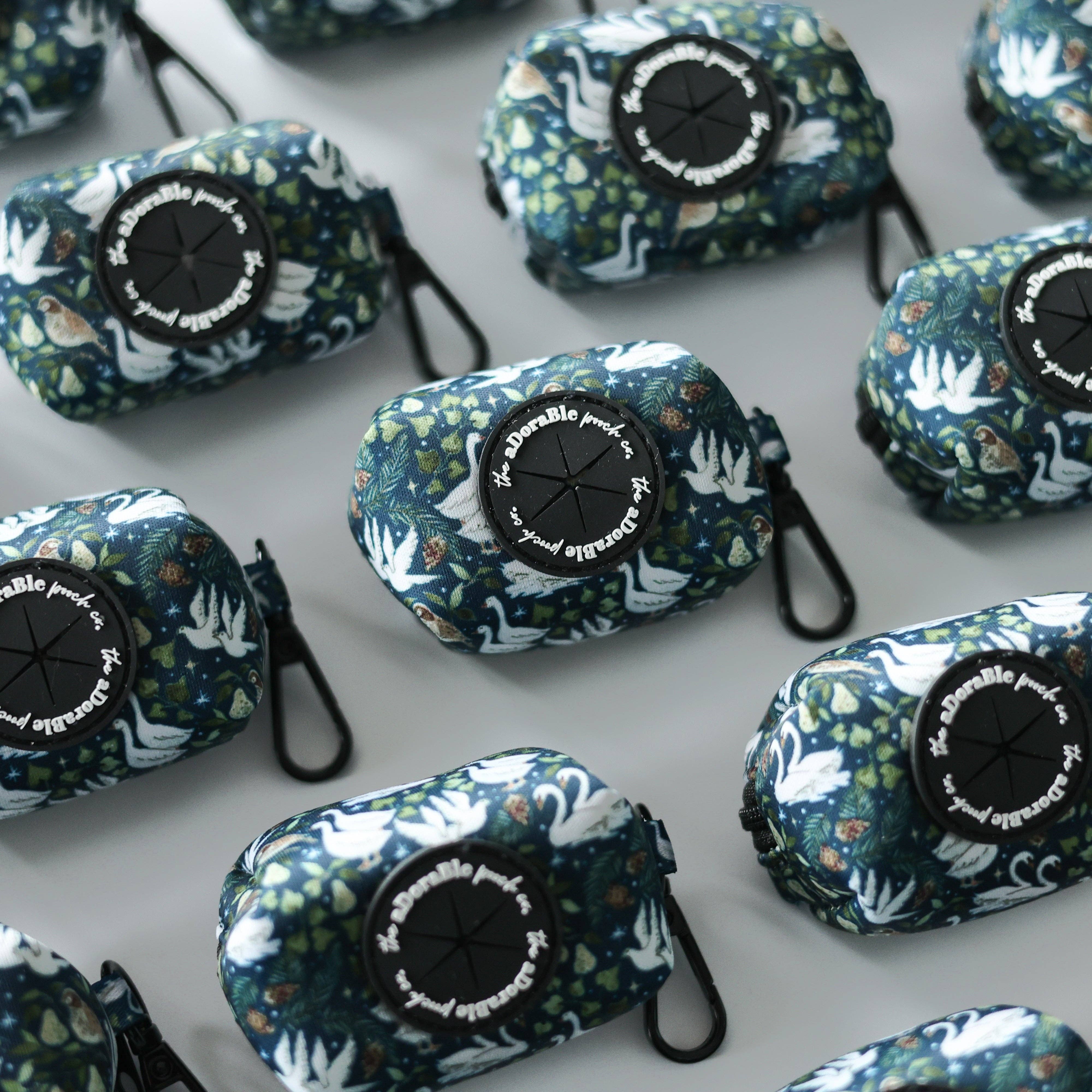 The aDoraBle Pooch Company – wholesale Pet poo bag dispenser – Dog Poop Bag Holder - Twelve Days0