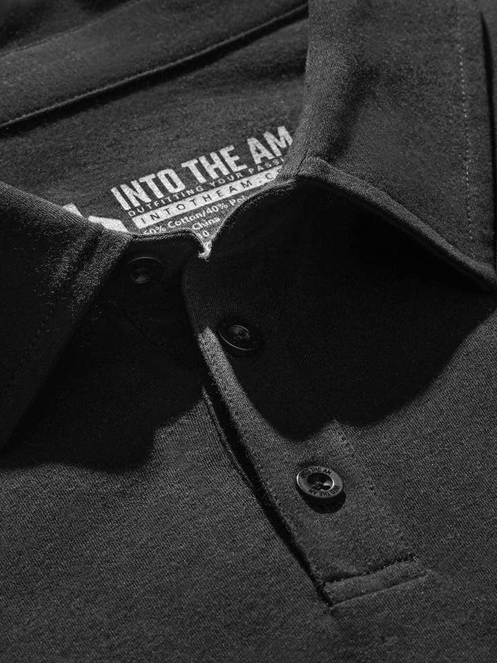 INTO THE AM - Wholesale Polo - Men's - Men's Short Sleeve Polo Shirt (Branded)4