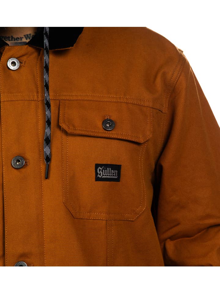 Survivalist - Duck Canvas Hooded Jacket - Dark Gold for wholesale on Faire3