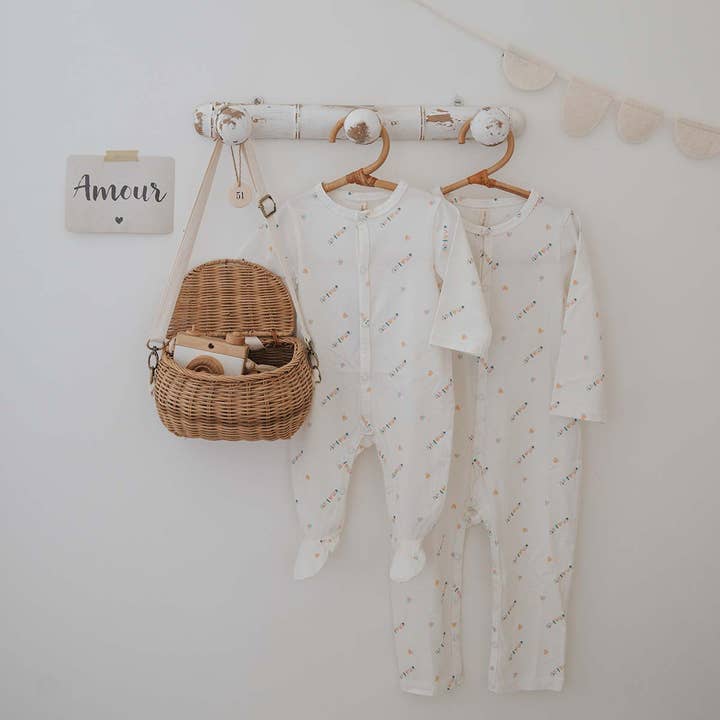 AMALIA BABY PAJAMAS AMOUR for wholesale by Rose in April