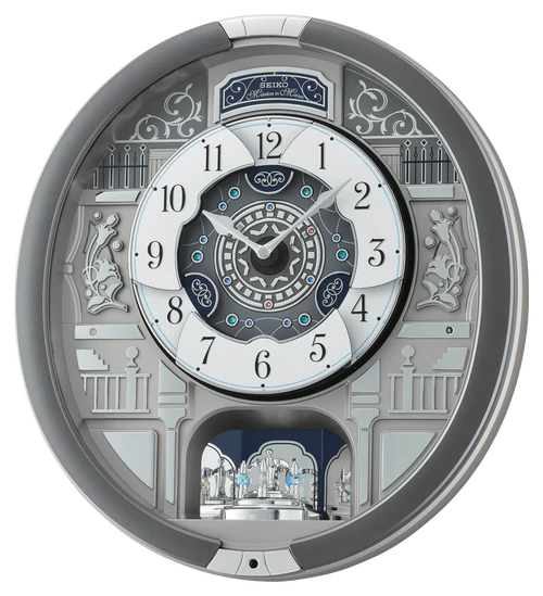 Seiko Clocks USA - Wholesale Wall Clock - #1 BEST SELLER! Musical Motifs Melodies in Motion Clock -1