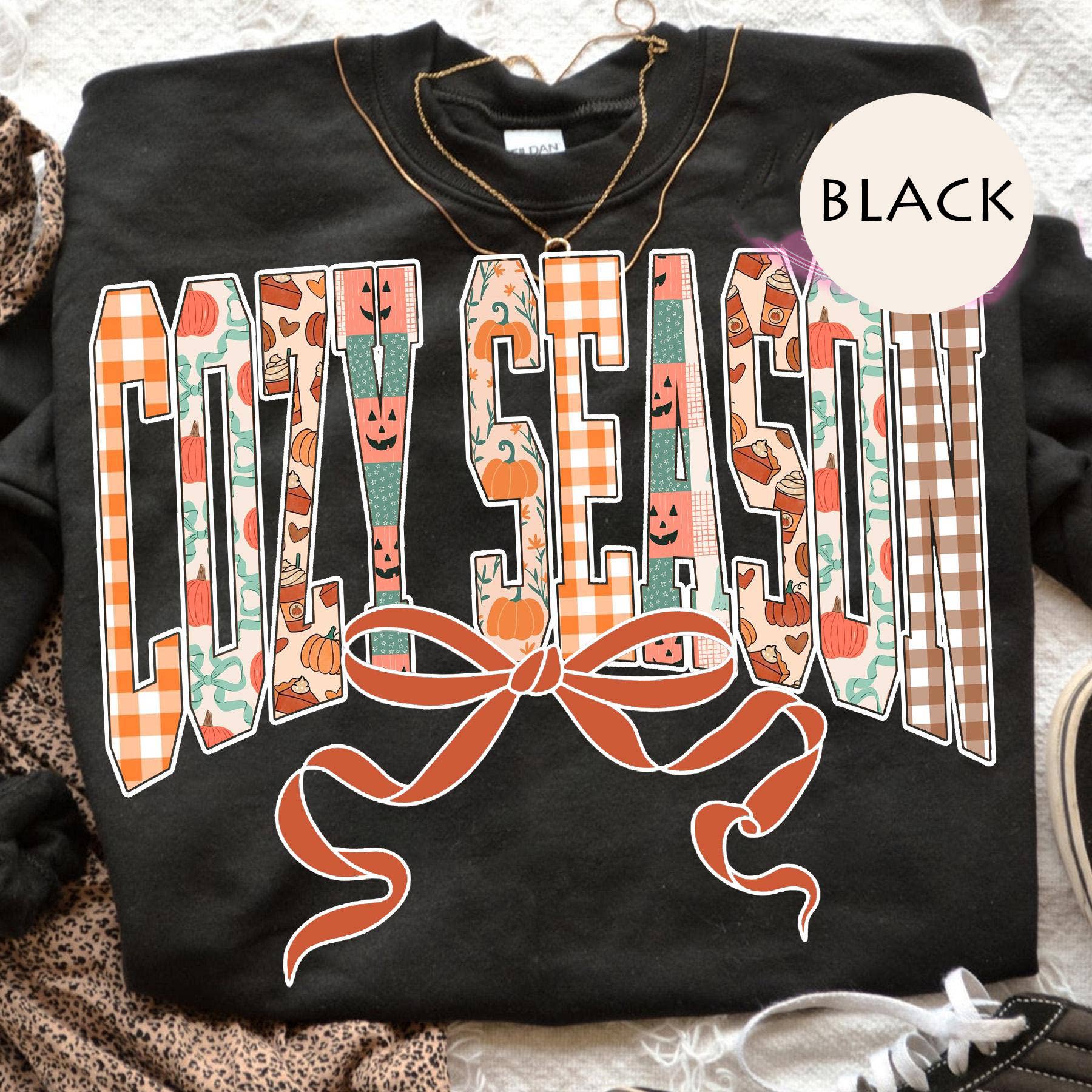 DLT Ecommerce – wholesale Graphic sweatshirt – Women’s – Coquette Fall Shirt, Cozy Season Sweater, Pumpkin Spice Tee0