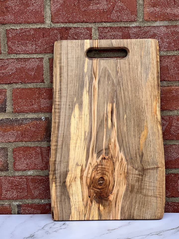 FREEFORM AMBROSIA MAPLE BOARD (LARGE) for wholesale by THE RILEY/LAND COLLECTION