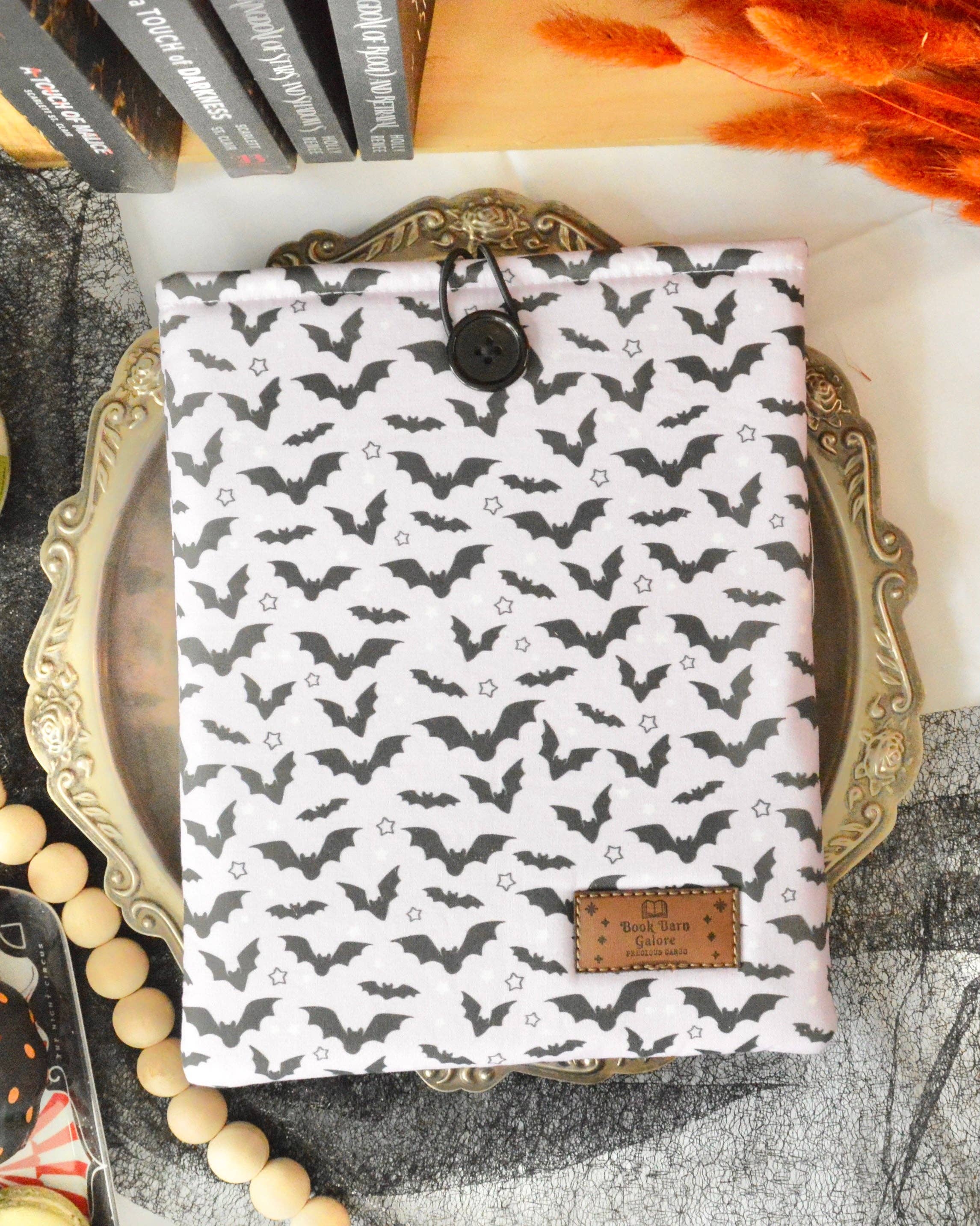 Book Barn Galore - Wholesale Book Cover - Lavender Bats Book Sleeve1