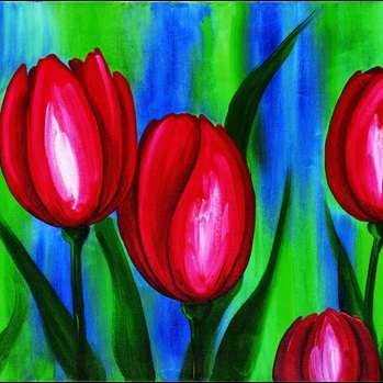 Gianola M.T. - Rode tulpen voor wholesale door Migneco & Smith