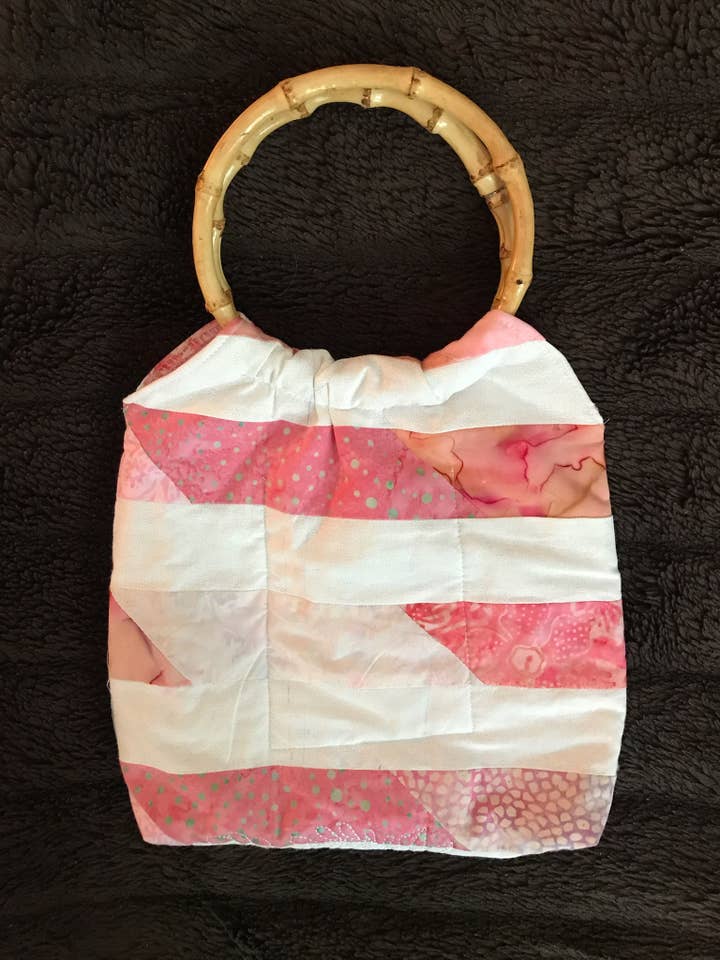 Quilt Purse Made from Vintage Quilt- Great for Spring/Summer for wholesale by Wild Horse Clothier