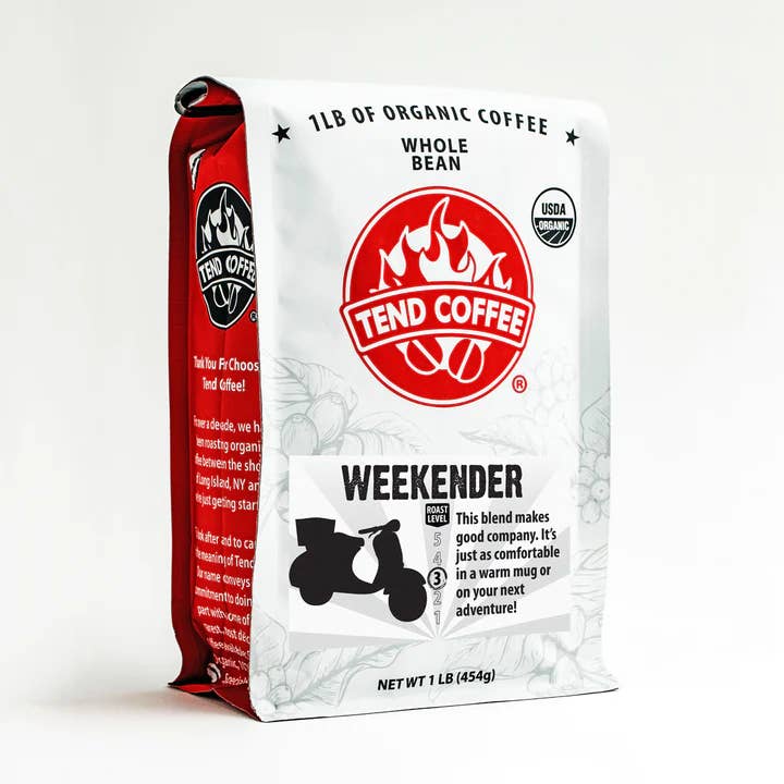 OG Weekender Blend Coffee, 16 oz for wholesale by Tend Coffee