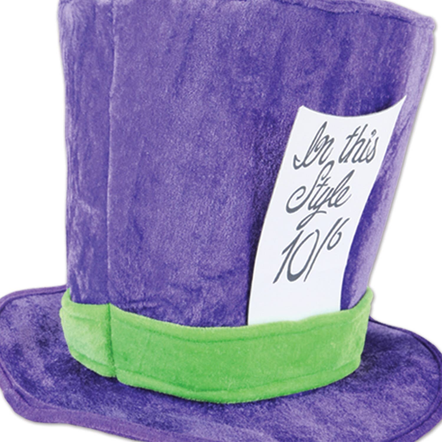 Beistle - Wholesale Party Hat/Crown - Plush Mad Hatter Hat, one size fits most2
