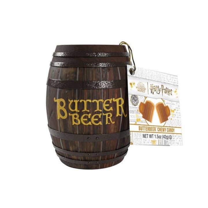 I Got Your Candy - Wholesale Hard Candy - Harry Potter Butter Beer Barrel Chewy Candy Tin 1.5oz - 24ct