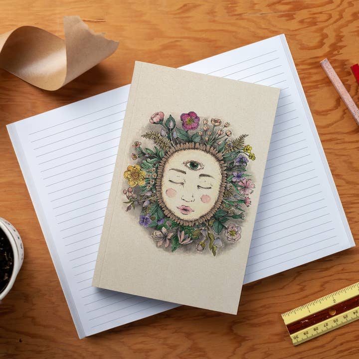 Denik - Wholesale Notebook - Earth Goddess Classic Layflat Journal Notebook