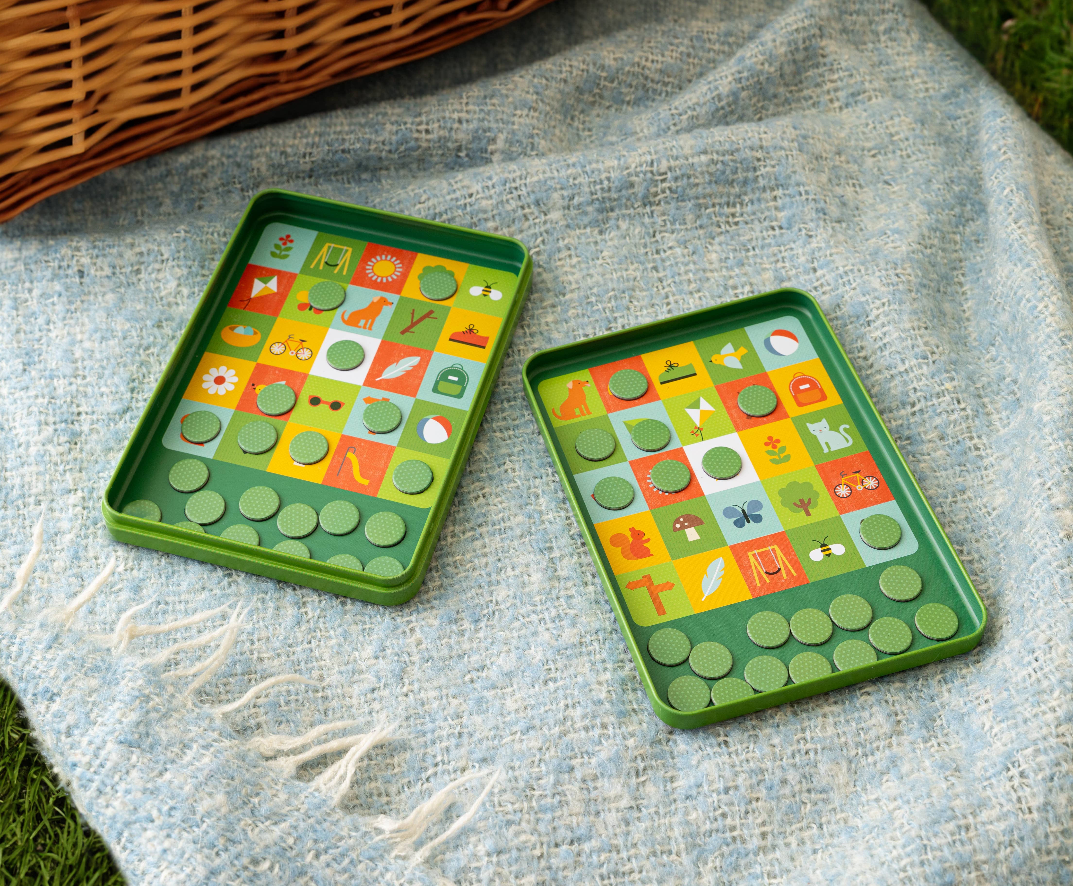 Chronicle Books - Wholesale Brain Game - Kids - In The Park Bingo Magnetic Travel Game1