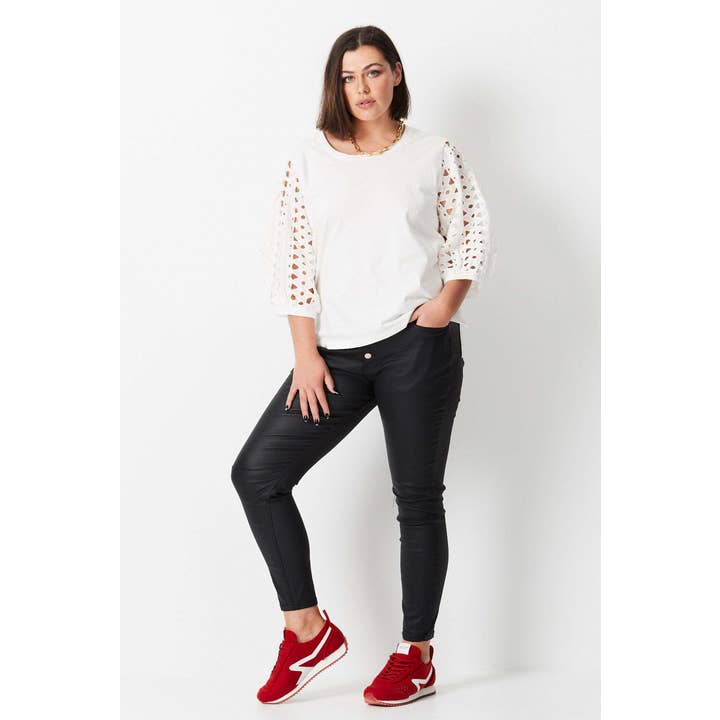 Outsiders joggingbroek met knoopsluiting aan de voorkant, gecoat voor wholesale door 17 Sundays