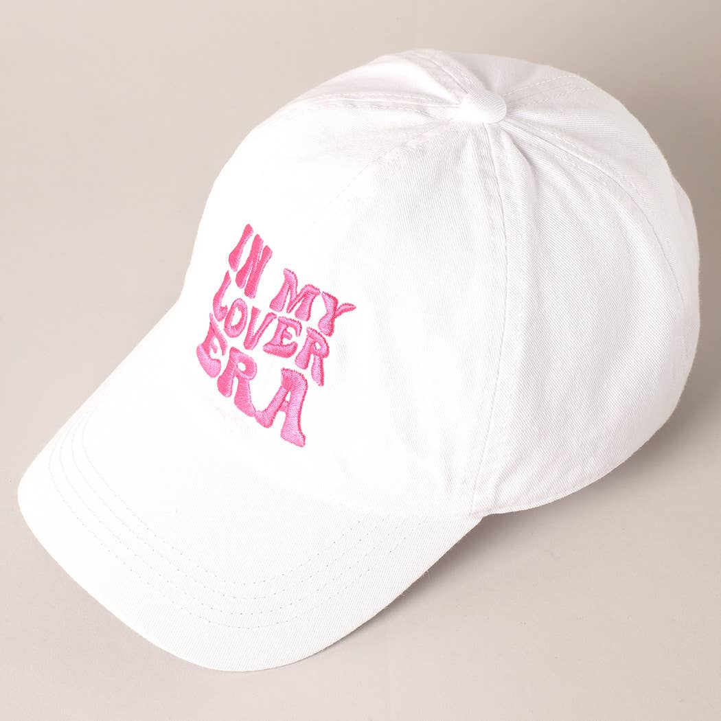 Fashion City - Wholesale Baseball Cap - Women's - Embroidered Letters In My Lover Era Baseball Cap12