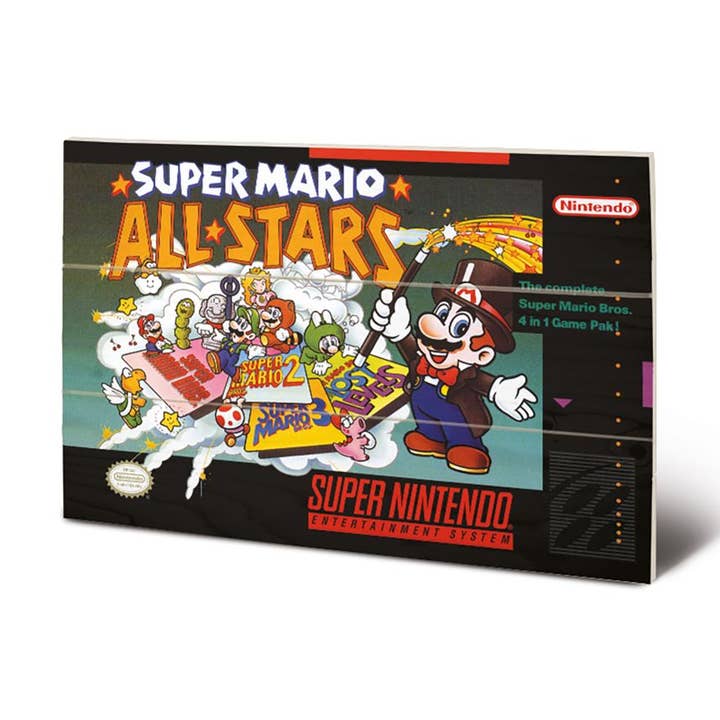 Super Nintendo (All Stars) 20 x 29.5cm for wholesale by Pyramid International