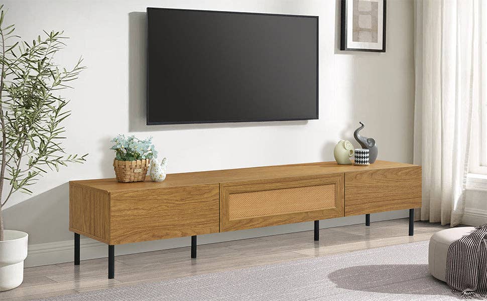 39F Inc. - Wholesale Cabinet - TV Stand for TVs up to 80'' , Modern Farmhouse Media Console17