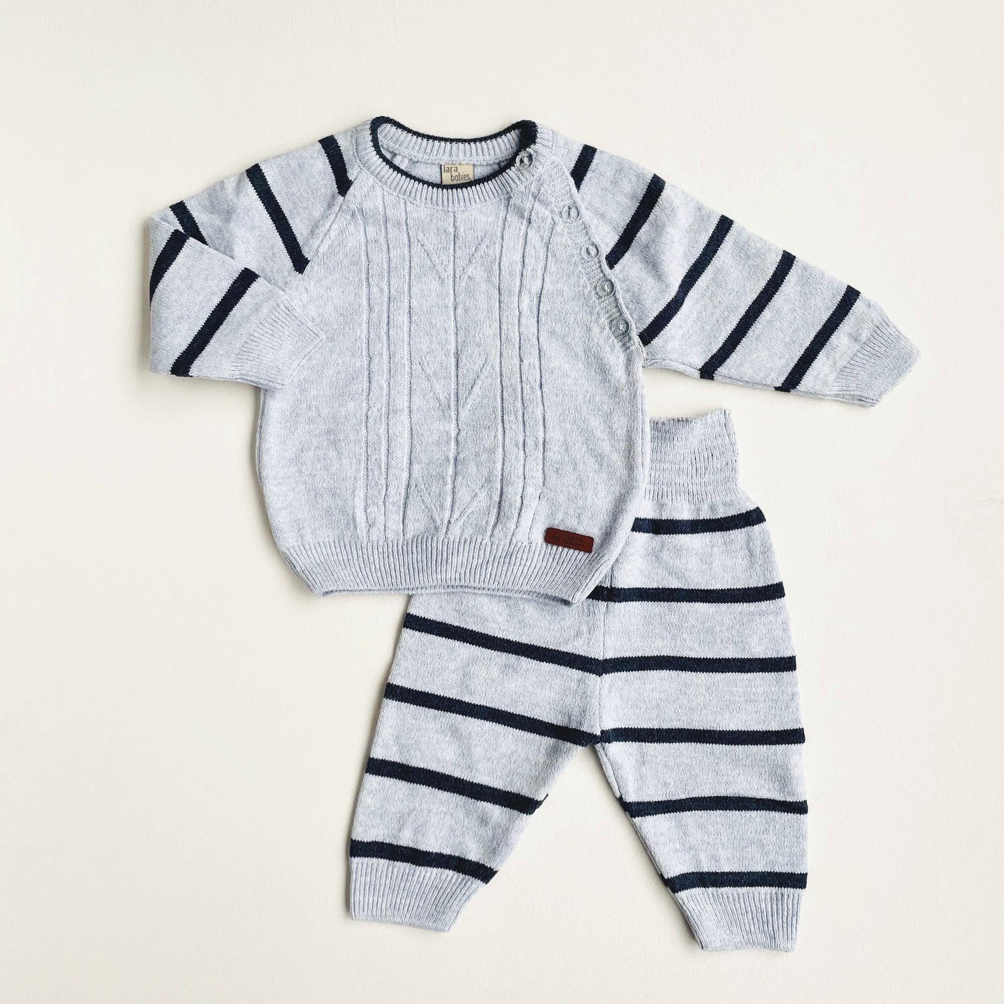 Dreamline - Wholesale Clothing Set - Baby - 2 piece Baby Long sleeve Soft Knit set8