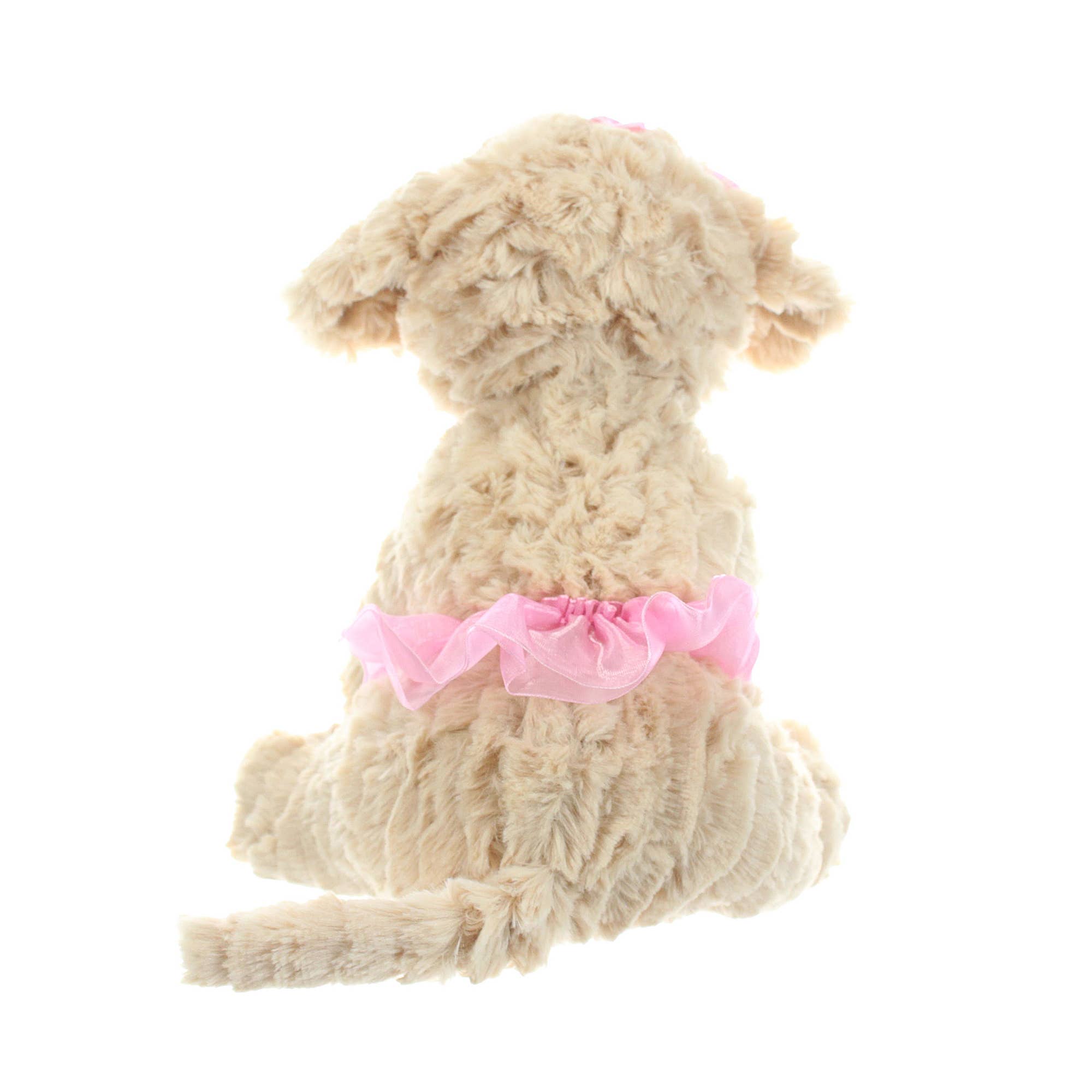 The Petting Zoo - Venta al por mayor Peluche - Niños y bebés - Peluche de Perrito Bailarina de 10" (24 cm) Rosa6