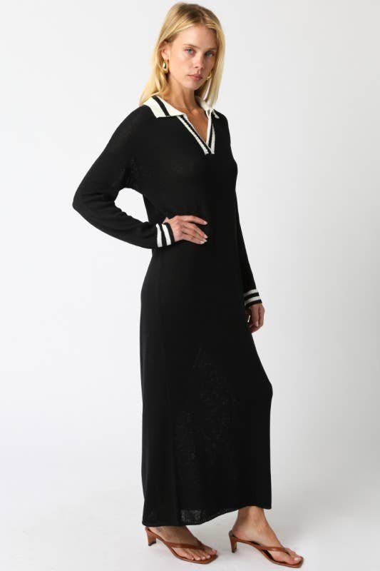 Olivaceous - Wholesale Dress - Women's - Jagger Sweater Dress2