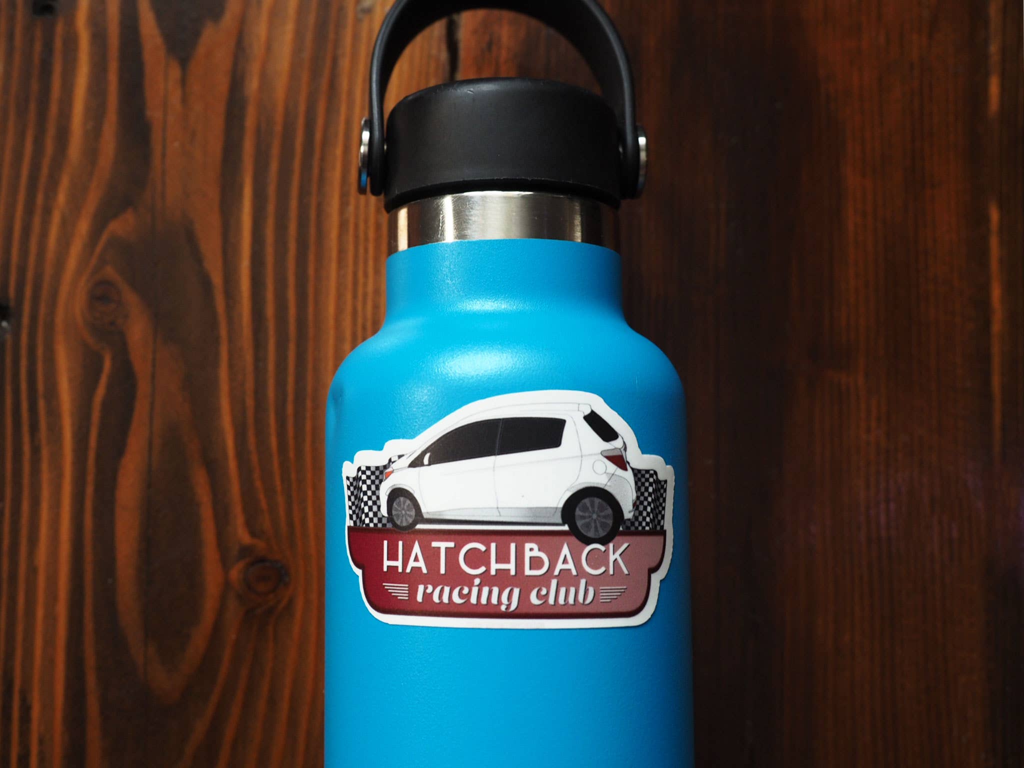 Sentinel Supply - Wholesale Sticker - Hatchback Racing Club Stickers - Funny Compact Car Decals1