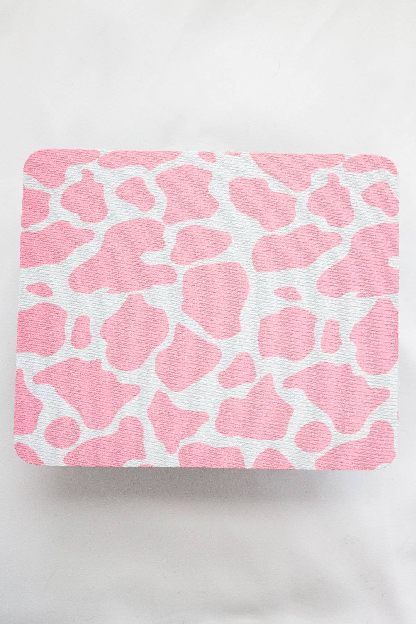 The Front Porch Label - Wholesale Mousepad/Trackpad - Pink Cowhide Mouse Pad1