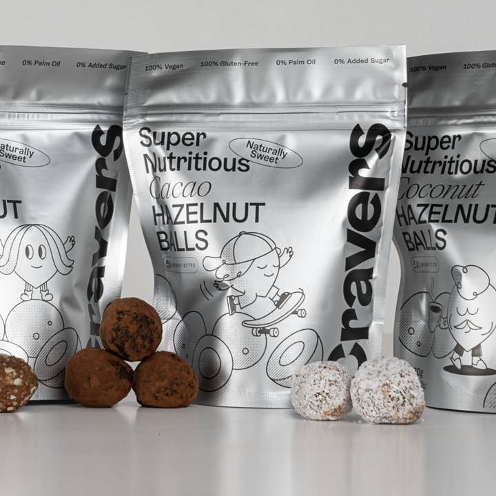 CRAVERS (EU) - Wholesale Snack Bar - CRAVERS Crunchy Hazelnut Balls6