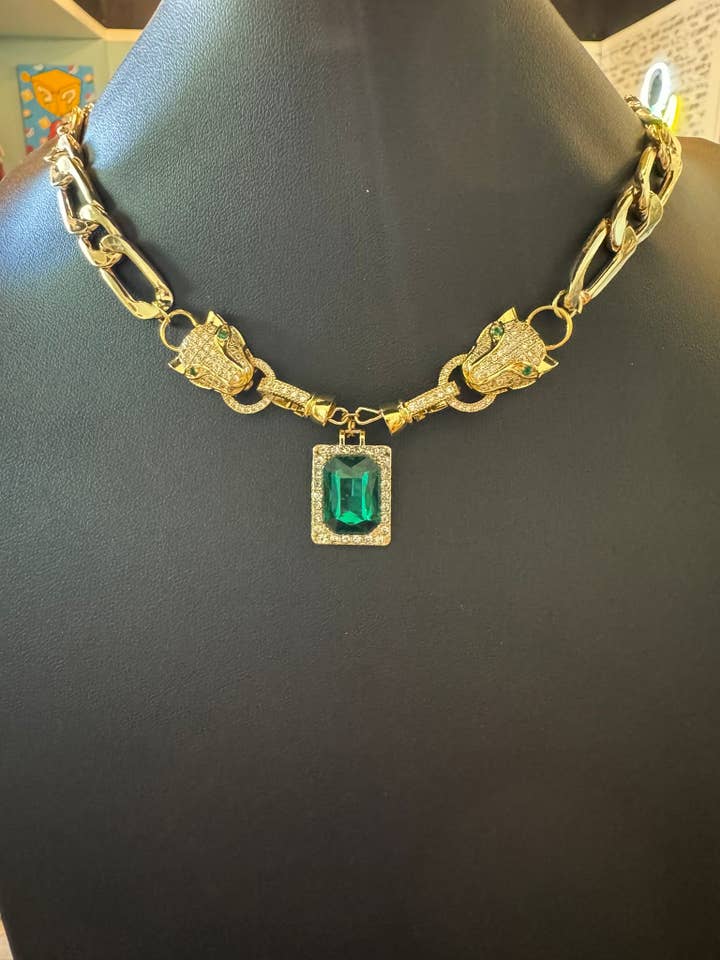 Jaguar Verde por atacado de BeadnikRow