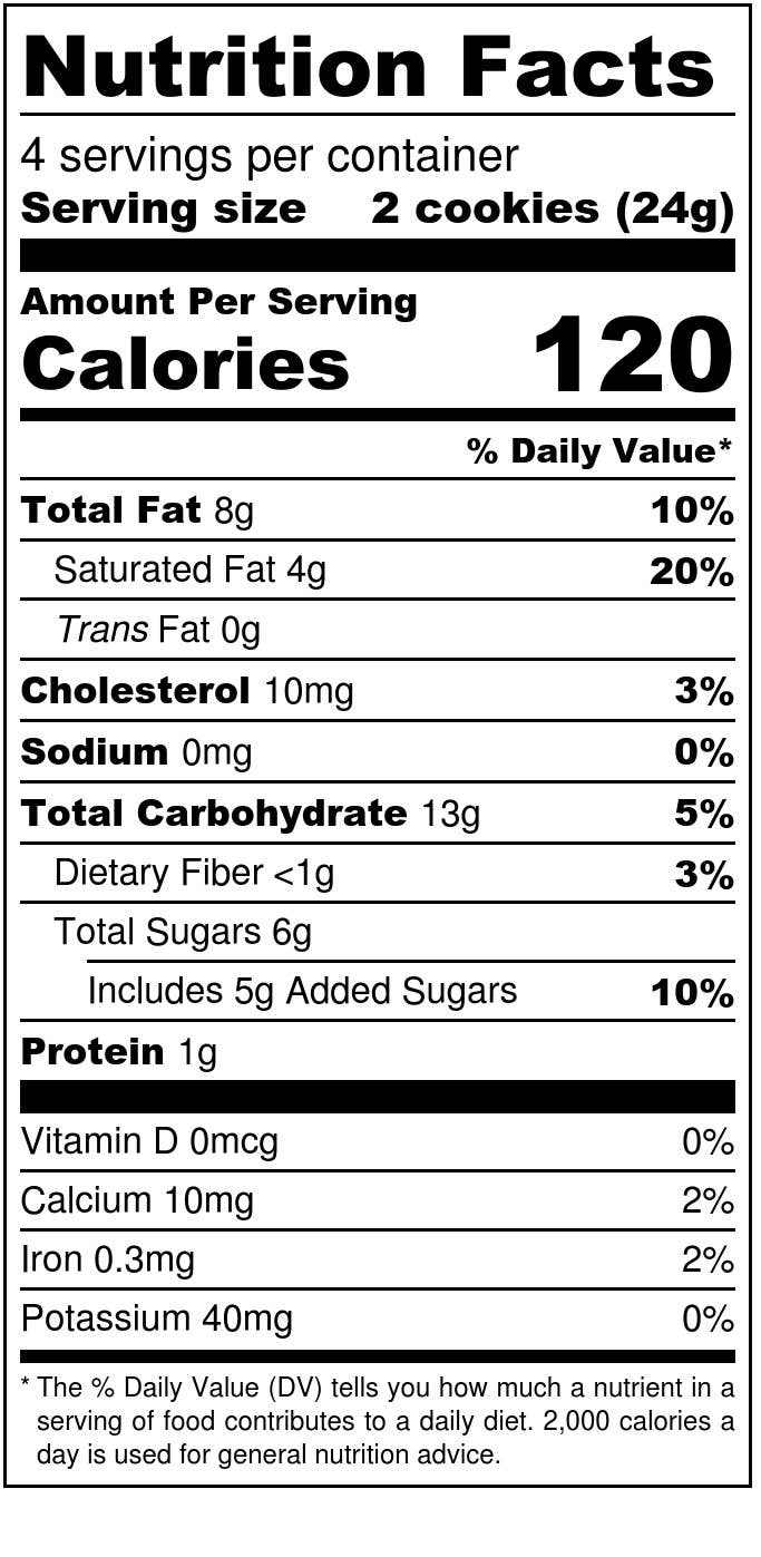 Unna Bakery - Vendita all'ingrosso Biscotti - Scatola di biscotti al burro con cocco e avena, delizia gourmet2