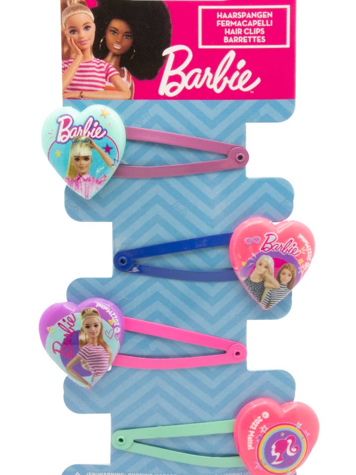 BARBIE HAIR CLIPS 4 for wholesale by Joy Toy