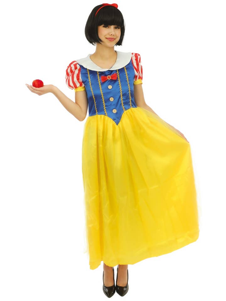 Princess Costume - Yellow, Blue - Adult - L/XL for wholesale by P'tit Clown