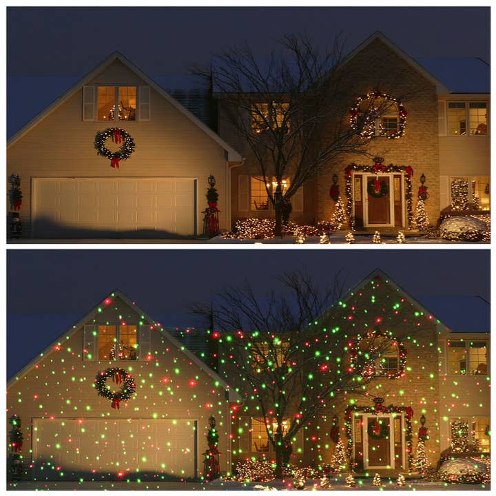 Star Shower - Wholesale Christmas Decoration - Star Shower Ultra 9 Laser Christmas Lights with Remote