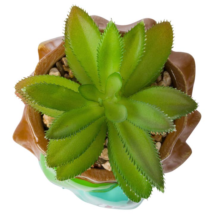 Silver Buffalo - Wholesale Artificial Plant - Pokemon Bulbasaur Mini Ceramic Planter with Faux Plant5