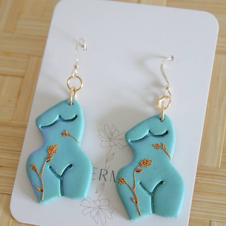 Wheat in the World Earrings - Jane Body for wholesale by The Watermark Design