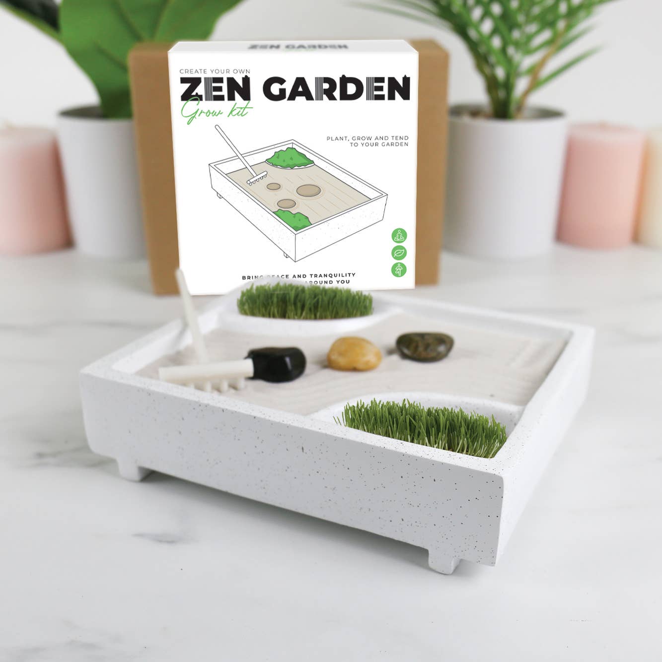 Gift Republic – wholesale DIY craft kit – Zen Garden - Grow Kit1