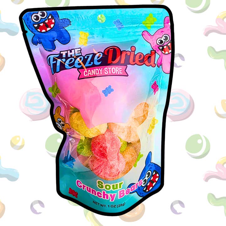 The Freeze Dried Candy Store - Wholesale Gummy - Freeze Dried Sour Gummi Bears