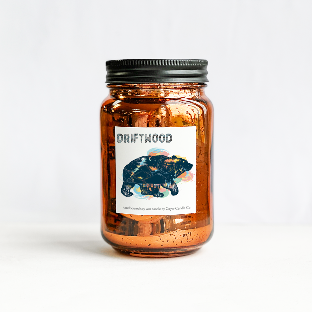 Coyer Candle Co. - Wholesale Jar/Filled Candle - 16 oz. Glimmery Speckled Candles - Signature Collection4