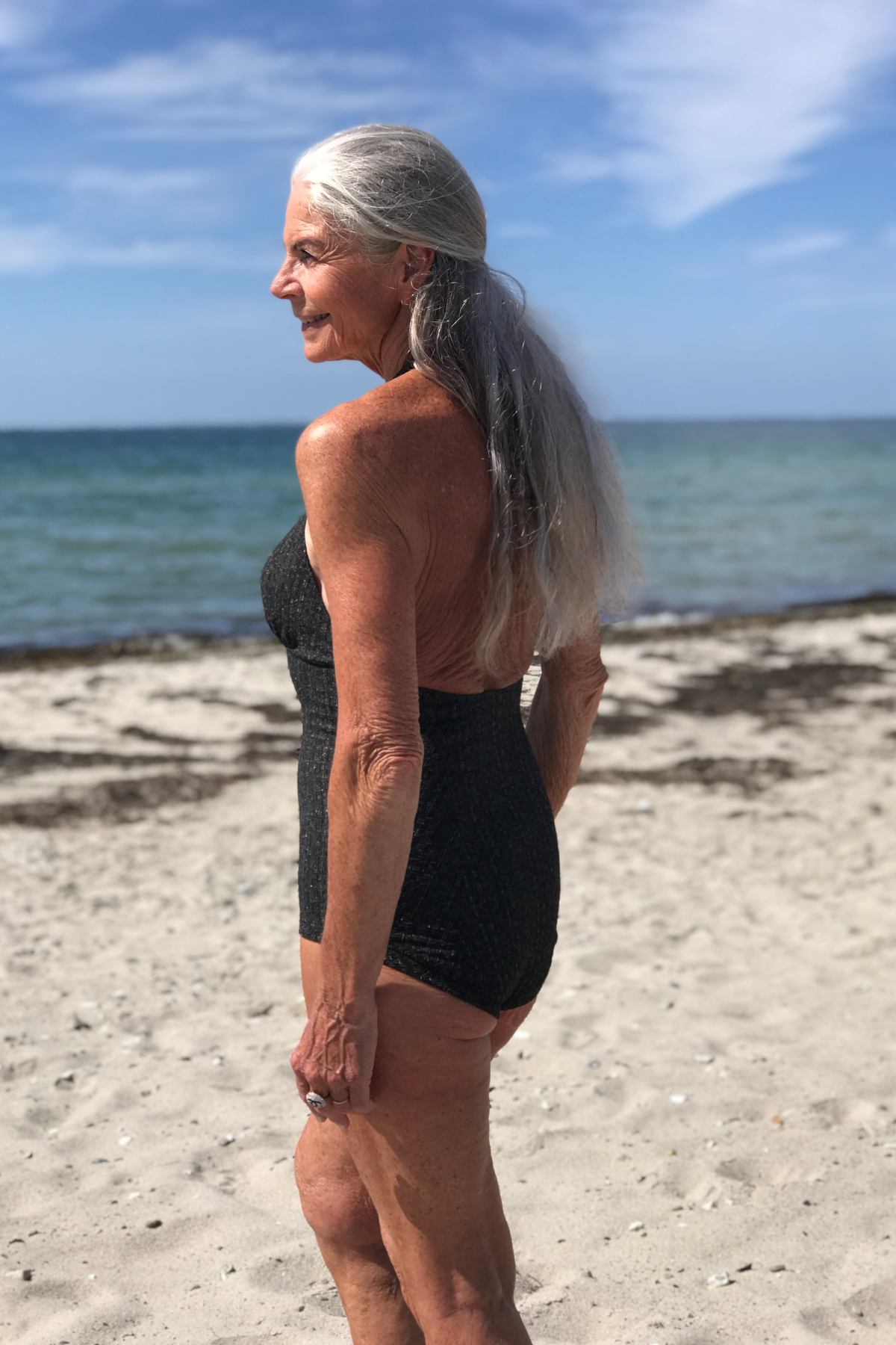 Viola Sky - Wholesale One Piece Swimsuit - Women's - Monaco Black Swimsuit4